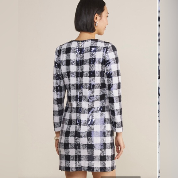 Vineyards Vines xxs NWT sequin checker dress - Picture 4 of 6